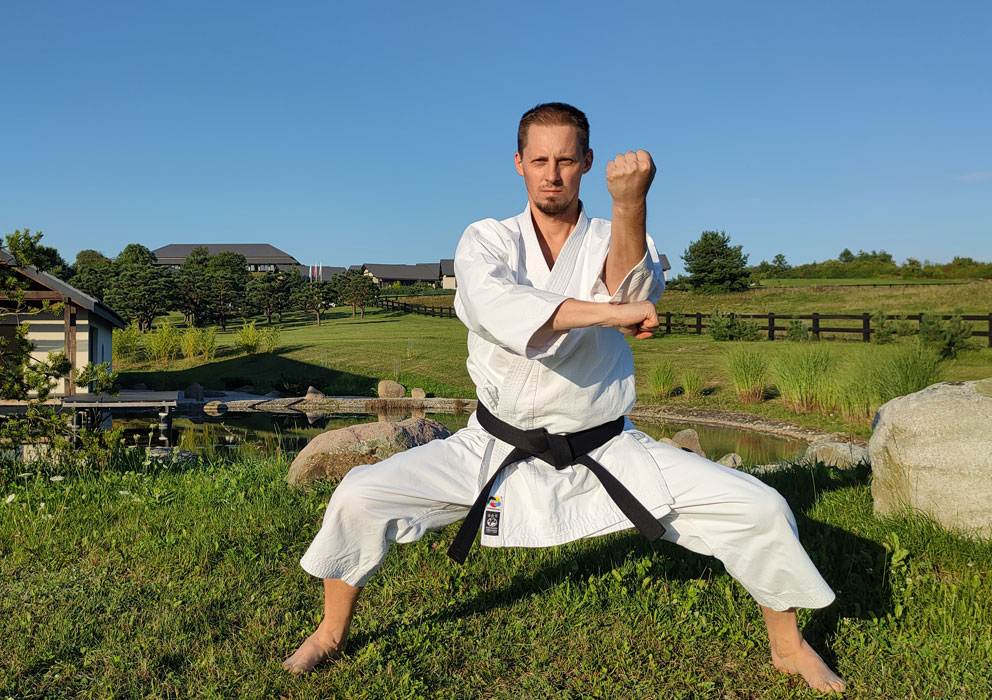 Instruktor Klubu Karate Shotokan AGATSU Kielce